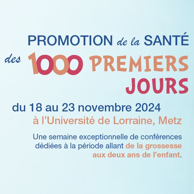 Promotion de la santé des 1000 premiers jours